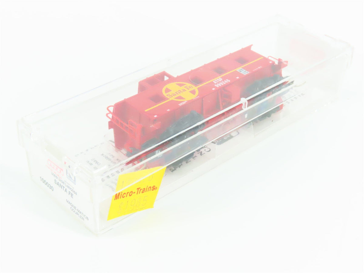 N Scale Micro-Trains MTL 100030 ATSF Santa Fe Railroad 36&#39; Steel Caboose #999245