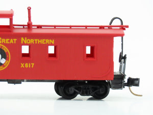 N Scale Micro-Trains MTL 51110 GN Glacier National Park 34' Wood Caboose #X617