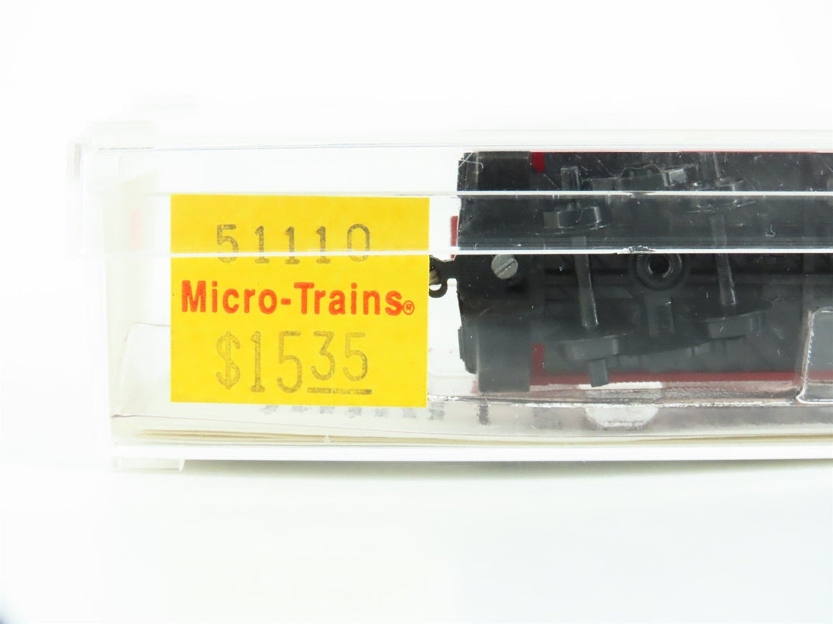 N Scale Micro-Trains MTL 51110 GN Glacier National Park 34&#39; Wood Caboose #X617