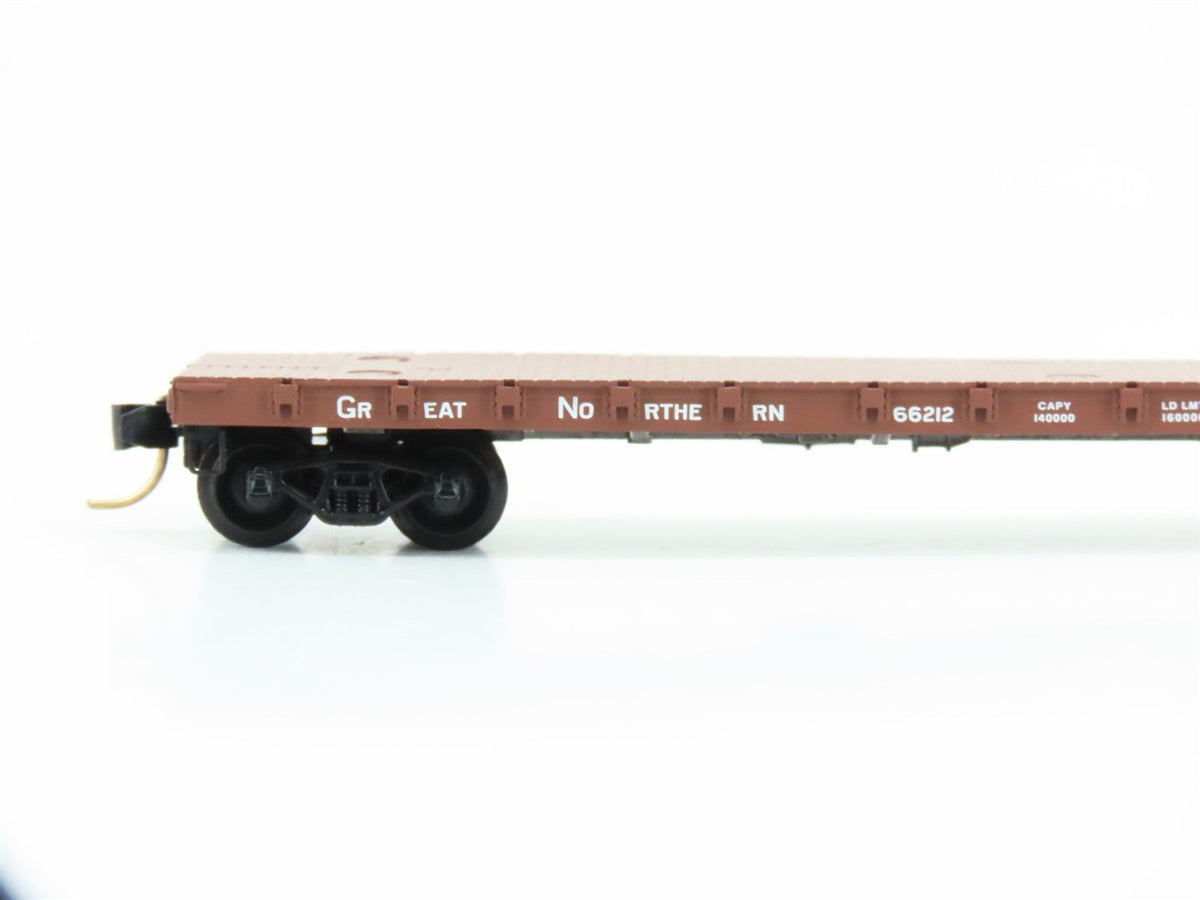 N Scale Micro-Trains MTL 44010 GN Great Northern Railroad 50&#39; Flat Car #66212