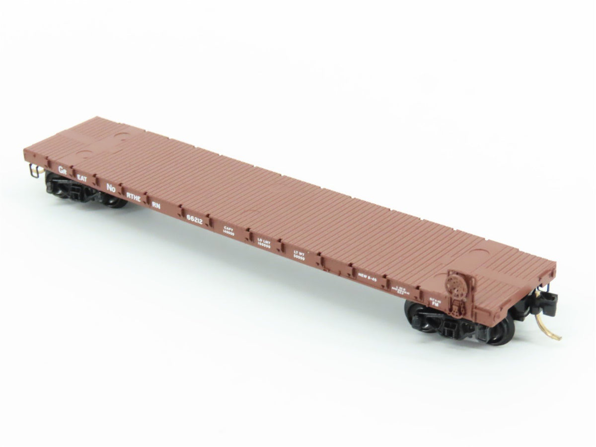 N Scale Micro-Trains MTL 44010 GN Great Northern Railroad 50&#39; Flat Car #66212