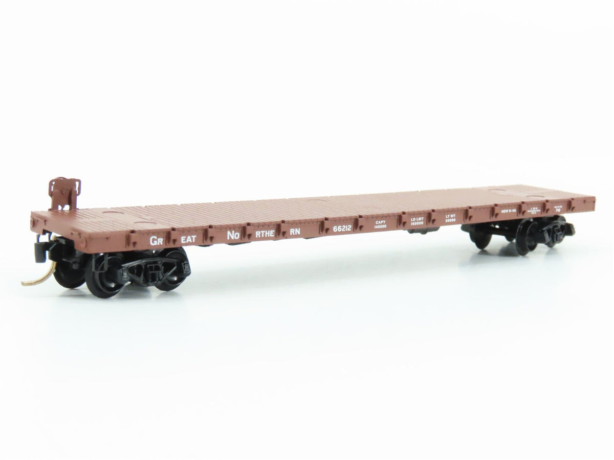 N Scale Micro-Trains MTL 44010 GN Great Northern Railroad 50&#39; Flat Car #66212