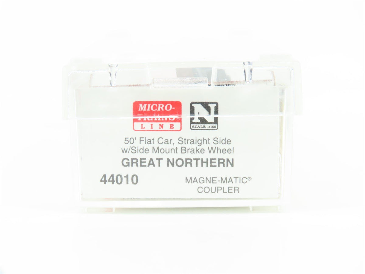 N Scale Micro-Trains MTL 44010 GN Great Northern Railroad 50&#39; Flat Car #66212