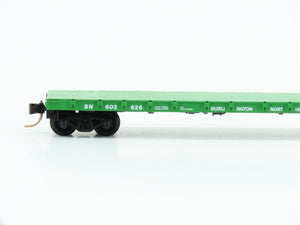 N Scale Micro-Trains MTL 44070 BN Burlington Northern 50' Flat Car #602626