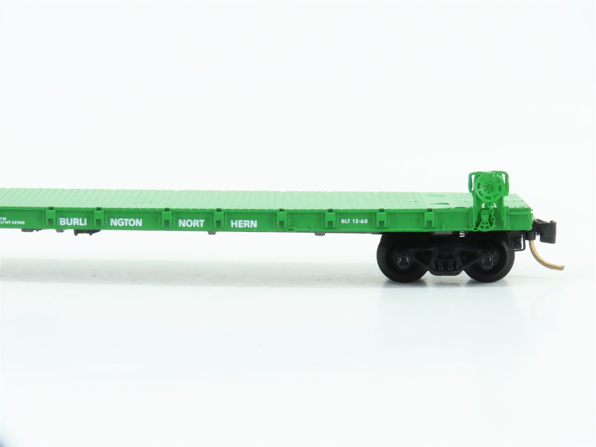 N Scale Micro-Trains MTL 44070 BN Burlington Northern 50&#39; Flat Car #602626