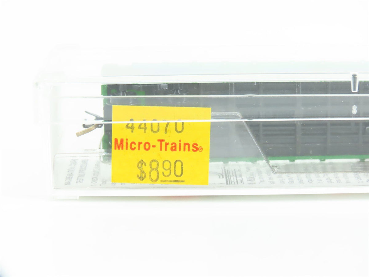 N Scale Micro-Trains MTL 44070 BN Burlington Northern 50&#39; Flat Car #602626