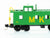 N Micro-Trains MTL 100040 M-K-T Missouri Kansas Texas 36' Steel Caboose #12