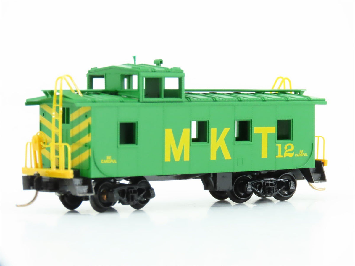 N Micro-Trains MTL 100040 M-K-T Missouri Kansas Texas 36&#39; Steel Caboose #12