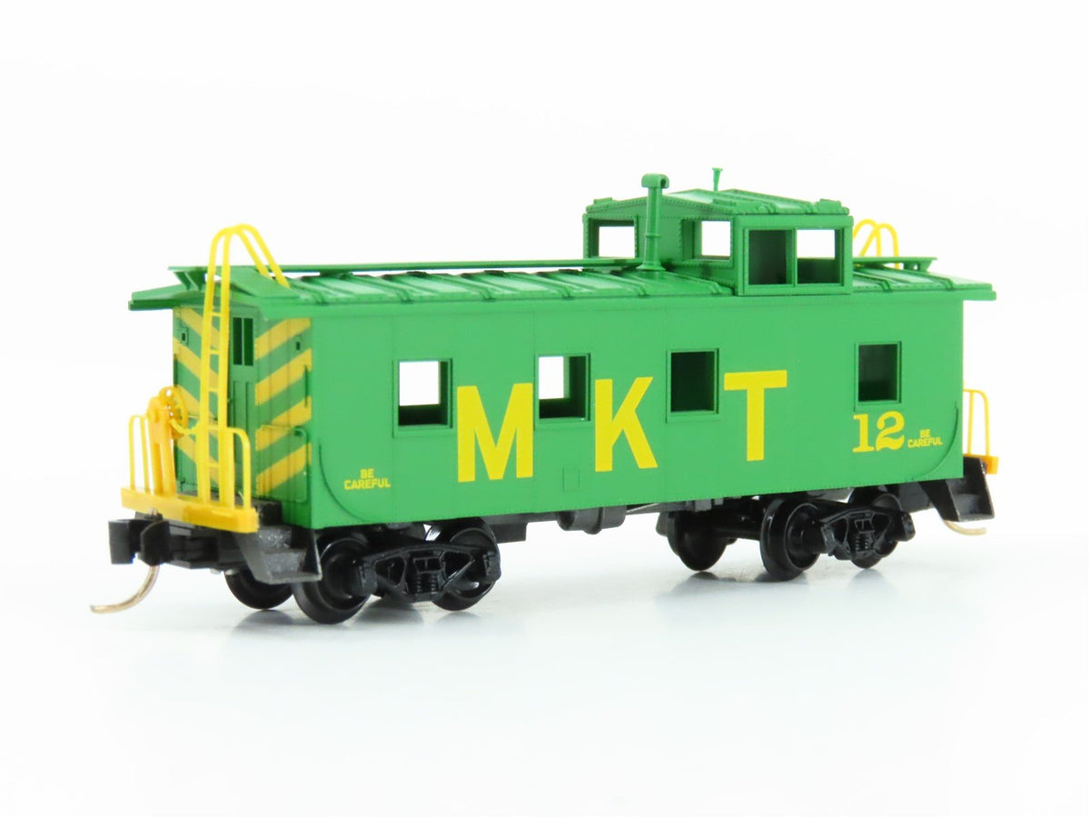 N Micro-Trains MTL 100040 M-K-T Missouri Kansas Texas 36&#39; Steel Caboose #12