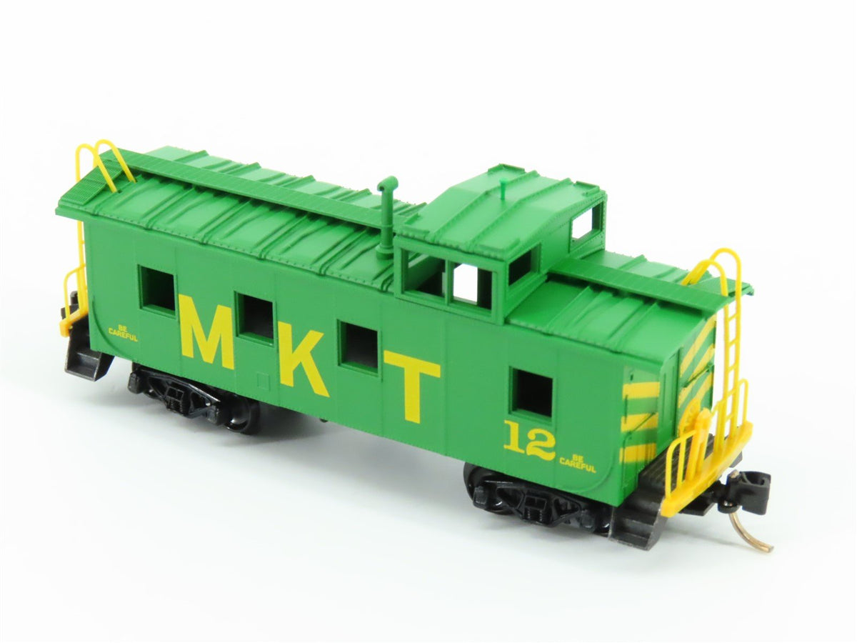 N Micro-Trains MTL 100040 M-K-T Missouri Kansas Texas 36&#39; Steel Caboose #12