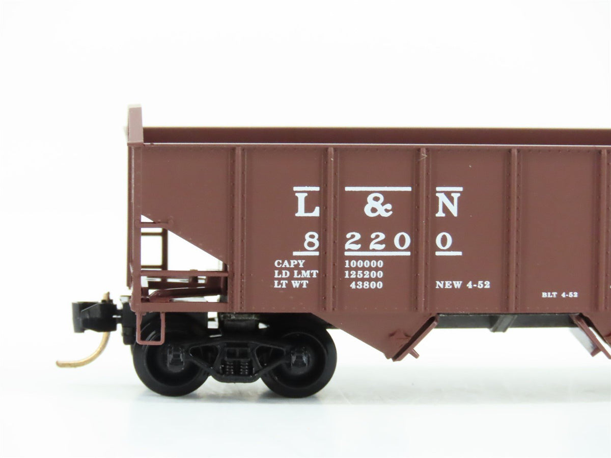 N Scale Micro-Trains MTL 89010 L&amp;N The Old Reliable 2-Bay Open Hopper #82200