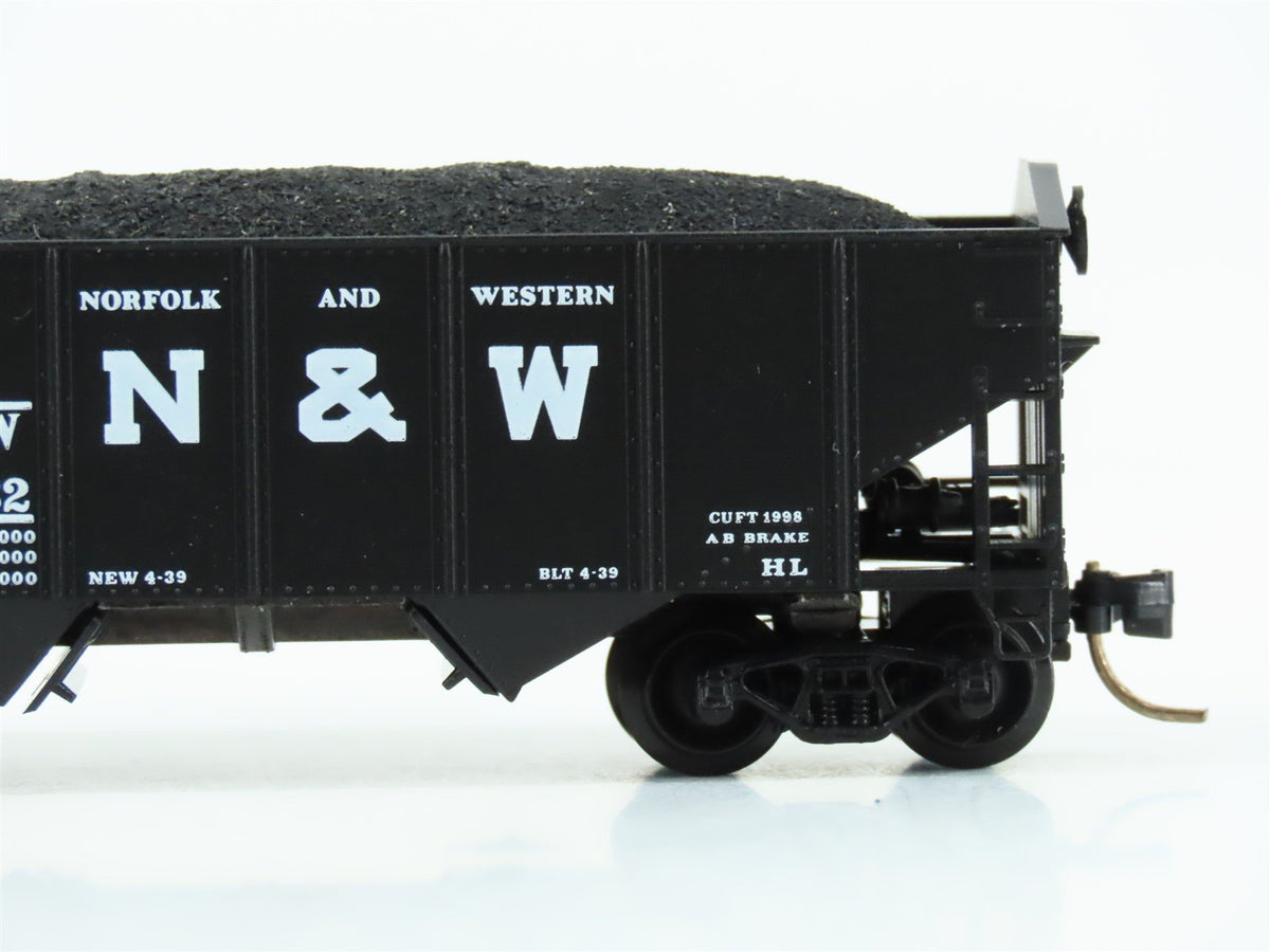 N Scale Micro-Trains MTL 91010 N&amp;W Norfolk &amp; Western 2-Bay Open Hopper #38482