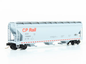 N Scale Micro-Trains MTL 94090 SOO Line / CP Rail 3-Bay Covered Hopper #116960