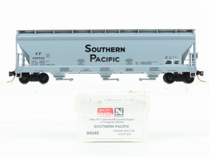 N Scale Micro-Trains MTL 94040 SP Southern Pacific 3-Bay Covered Hopper #496532