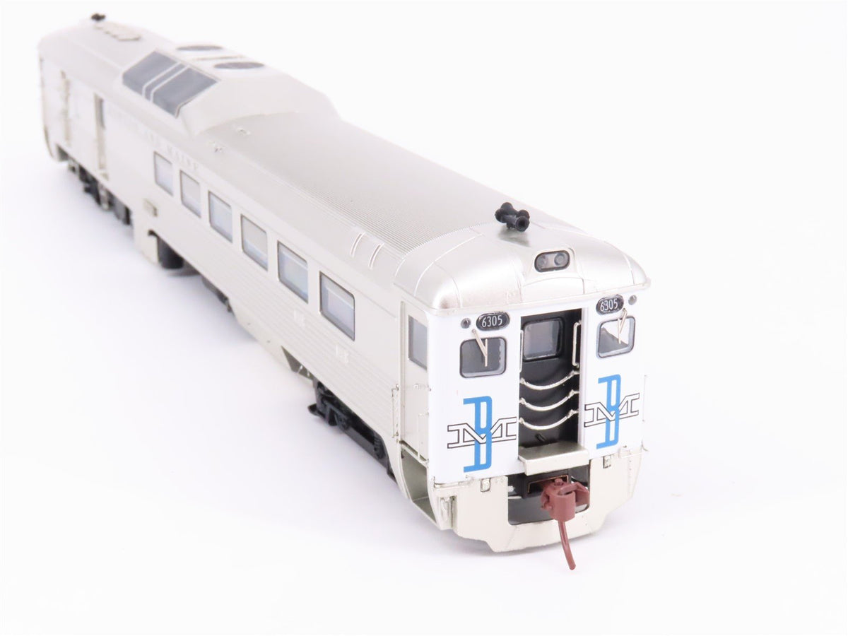 HO Rapido 16617 B&amp;M Boston &amp; Maine McGinnis Scheme Budd RDC #6305 w/DCC &amp; Sound