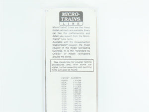 N Scale Micro-Trains MTL 51140 RI Rock Island Railroad 34' Wood Caboose #18305