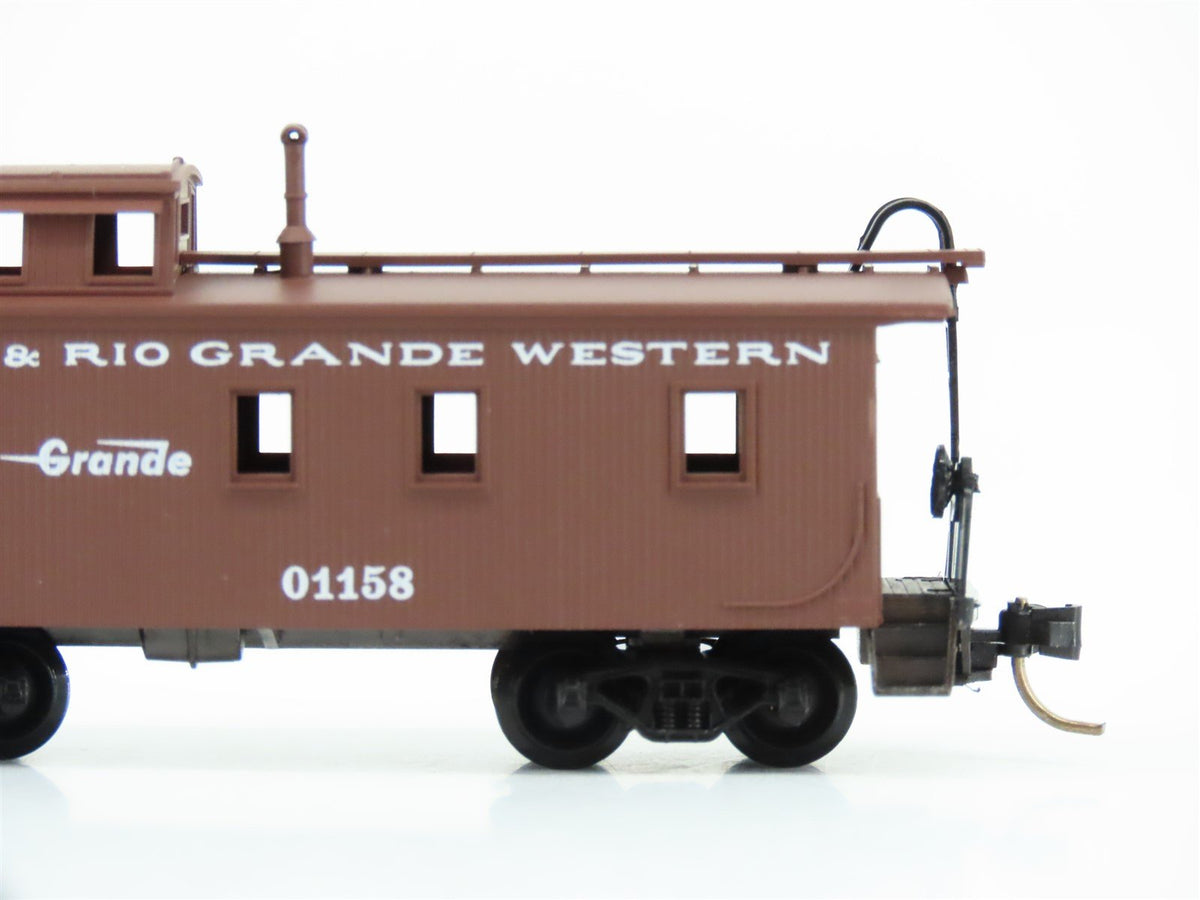 N Scale Micro-Trains MTL 50110 D&amp;RGW Rio Grande Railroad 34&#39; Wood Caboose #01158