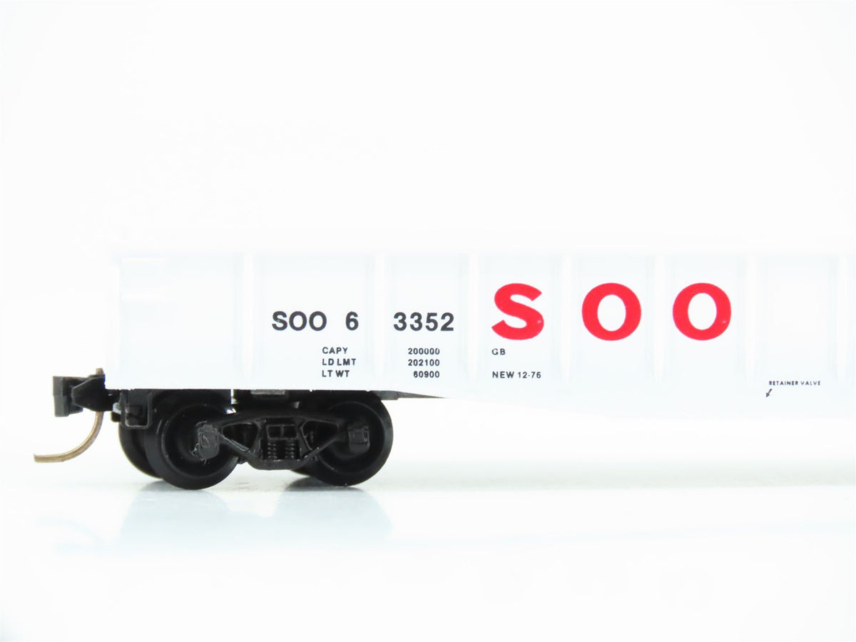 N Scale Micro-Trains MTL 46240 SOO Line 50&#39; Open Gondola #63352