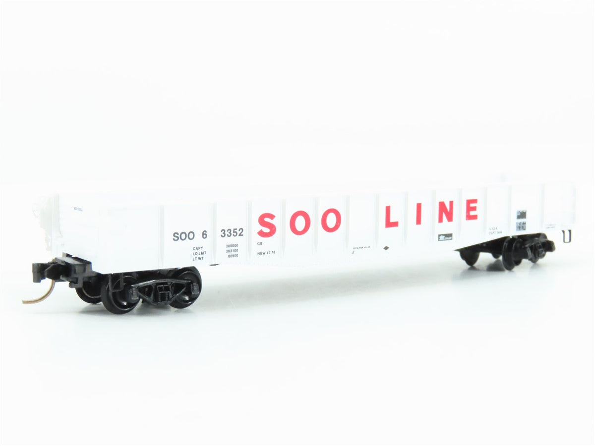 N Scale Micro-Trains MTL 46240 SOO Line 50&#39; Open Gondola #63352