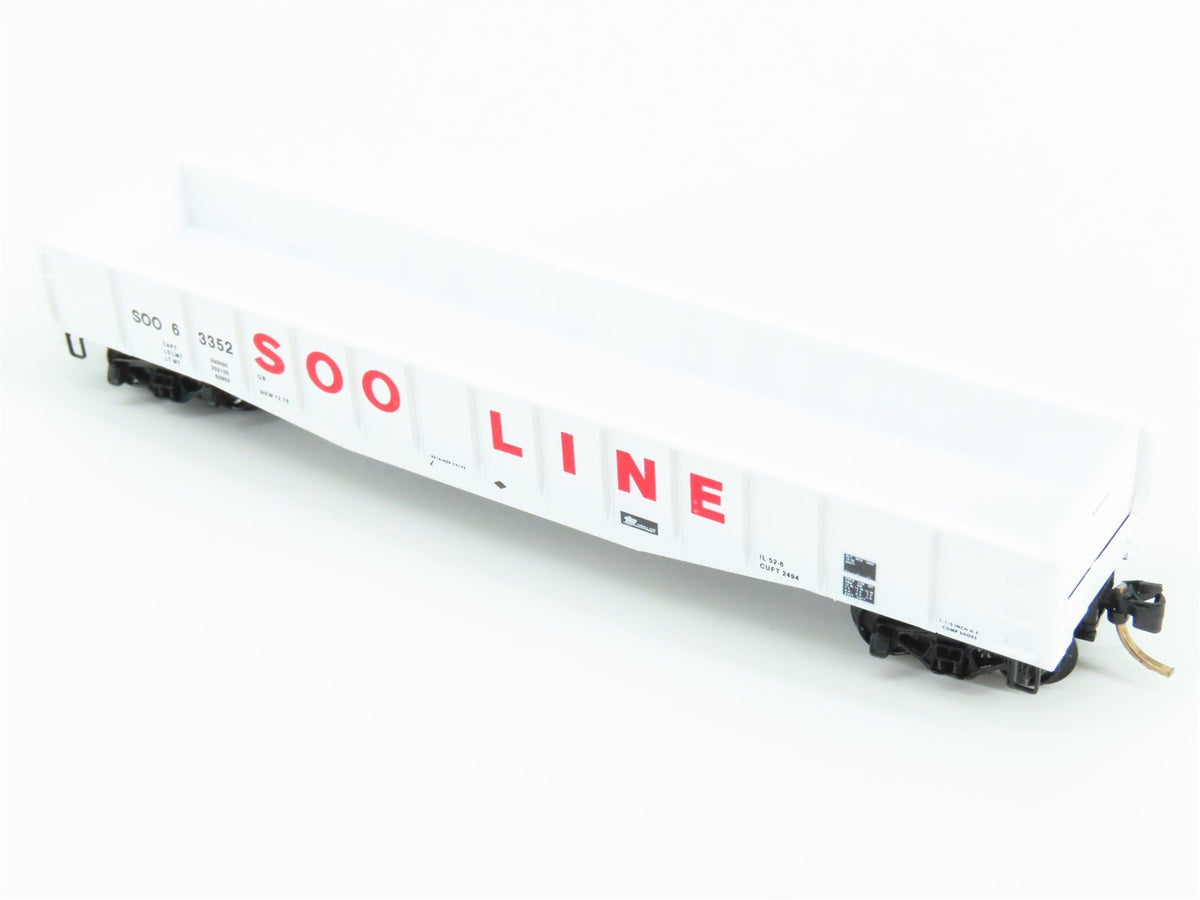 N Scale Micro-Trains MTL 46240 SOO Line 50&#39; Open Gondola #63352