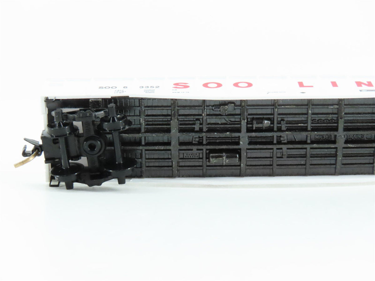 N Scale Micro-Trains MTL 46240 SOO Line 50&#39; Open Gondola #63352