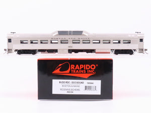 HO Rapido 16544 B&M Boston & Maine McGinnis Scheme Budd RDC #6154 w/DCC & Sound