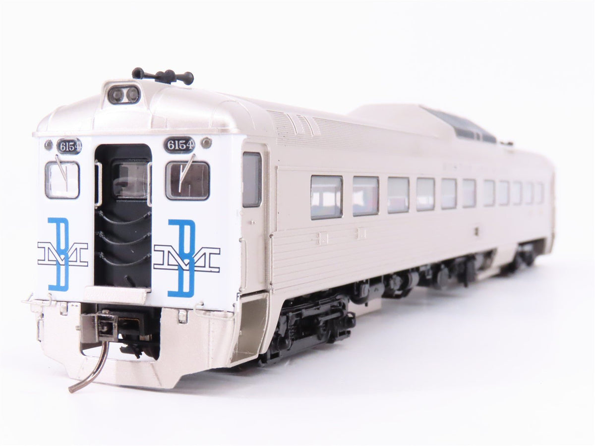 HO Rapido 16544 B&amp;M Boston &amp; Maine McGinnis Scheme Budd RDC #6154 w/DCC &amp; Sound