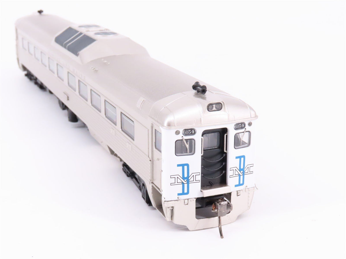 HO Rapido 16544 B&amp;M Boston &amp; Maine McGinnis Scheme Budd RDC #6154 w/DCC &amp; Sound