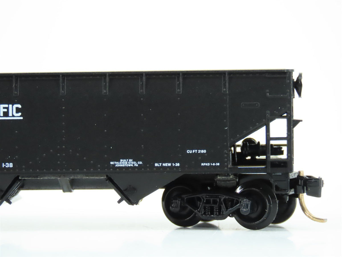 N Scale Micro-Trains MTL 55120 T&amp;P Texas &amp; Pacific 2-Bay Open Hopper #9006