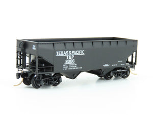 N Scale Micro-Trains MTL 55120 T&P Texas & Pacific 2-Bay Open Hopper #9006