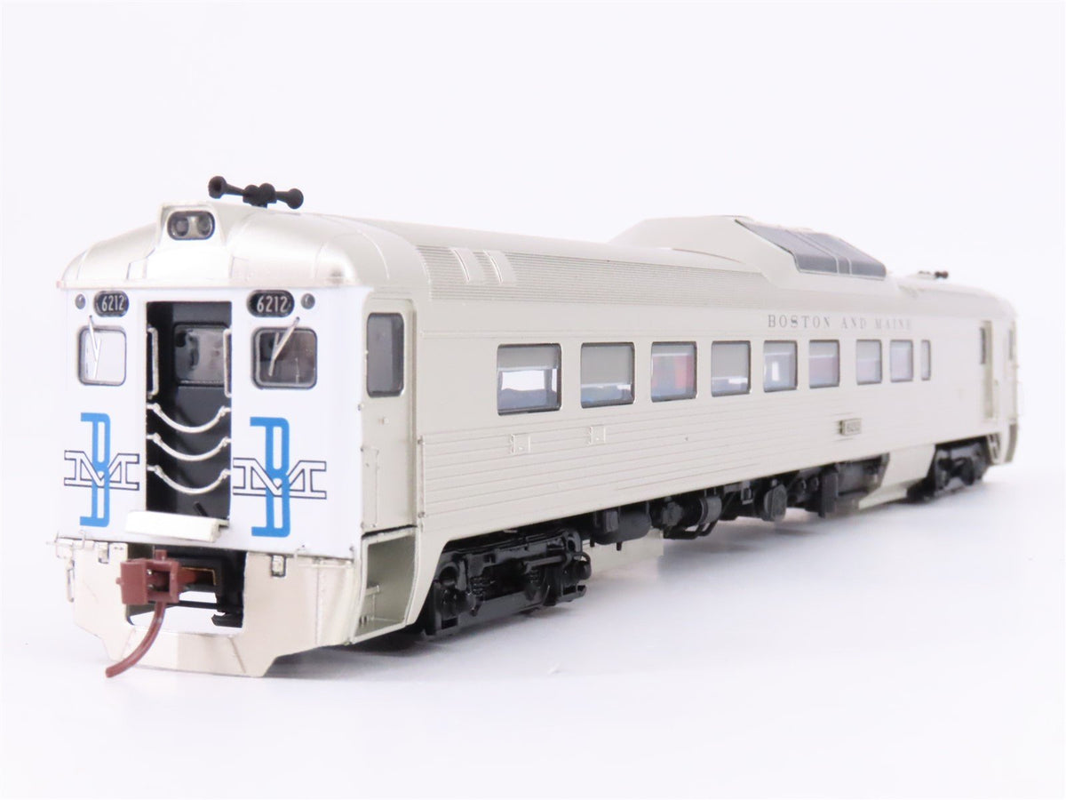 HO Rapido 16613 B&amp;M Boston &amp; Maine McGinnis Scheme Budd RDC-2 #6212 wDCC &amp; Sound