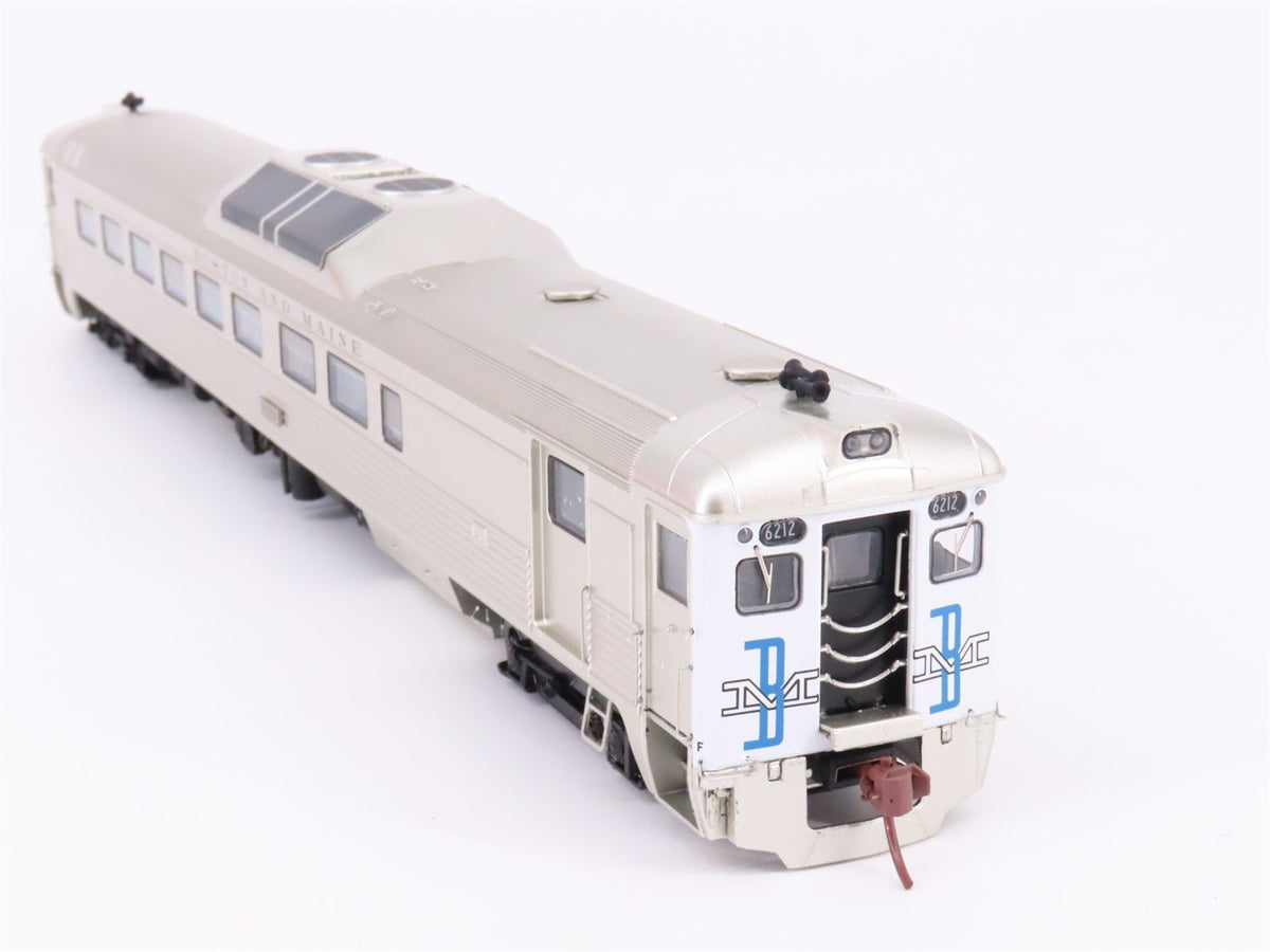 HO Rapido 16613 B&amp;M Boston &amp; Maine McGinnis Scheme Budd RDC-2 #6212 wDCC &amp; Sound