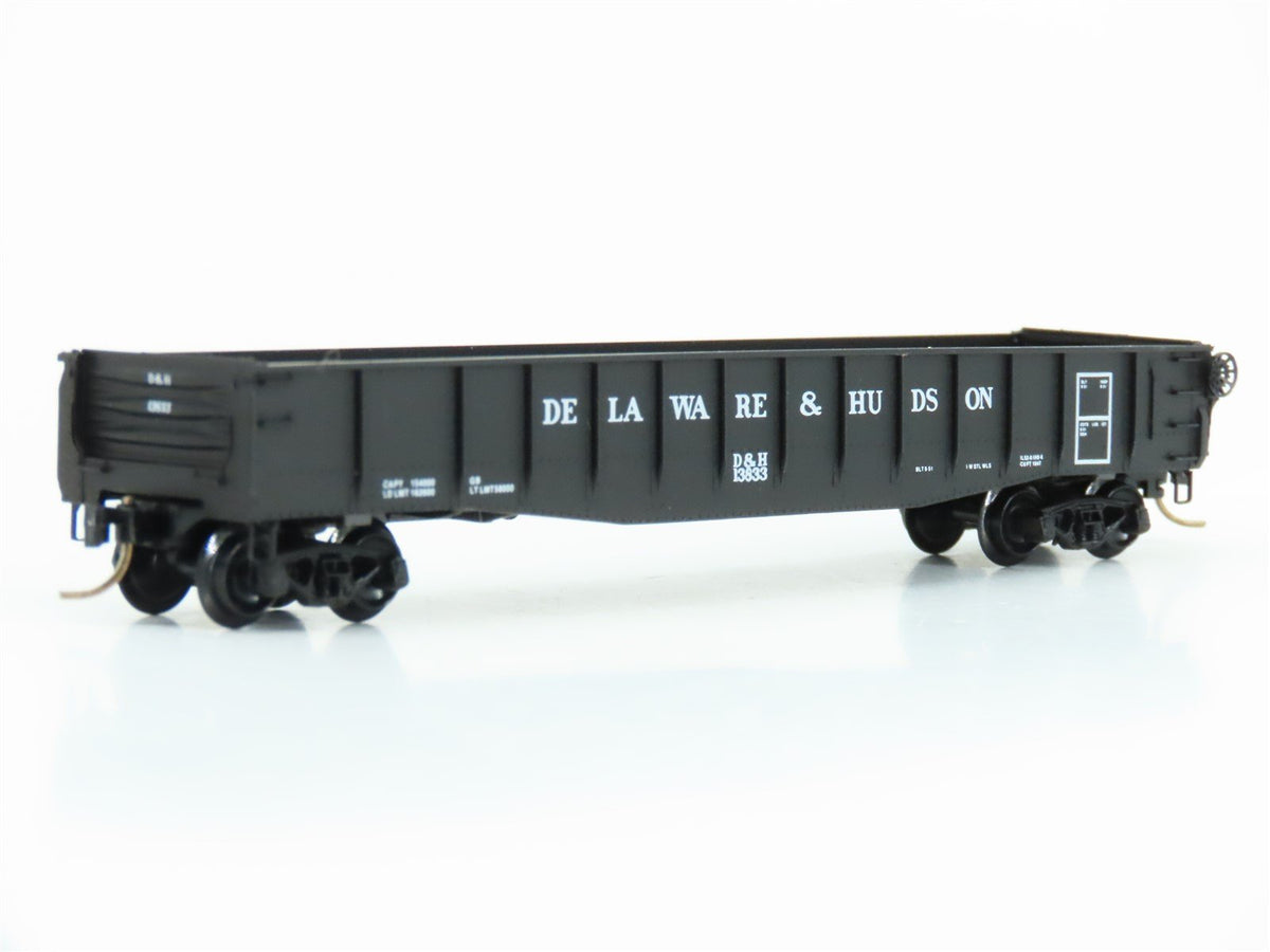 N Scale Micro-Trains MTL 46310 D&amp;H Delaware &amp; Hudson 50&#39; Open Gondola #13833