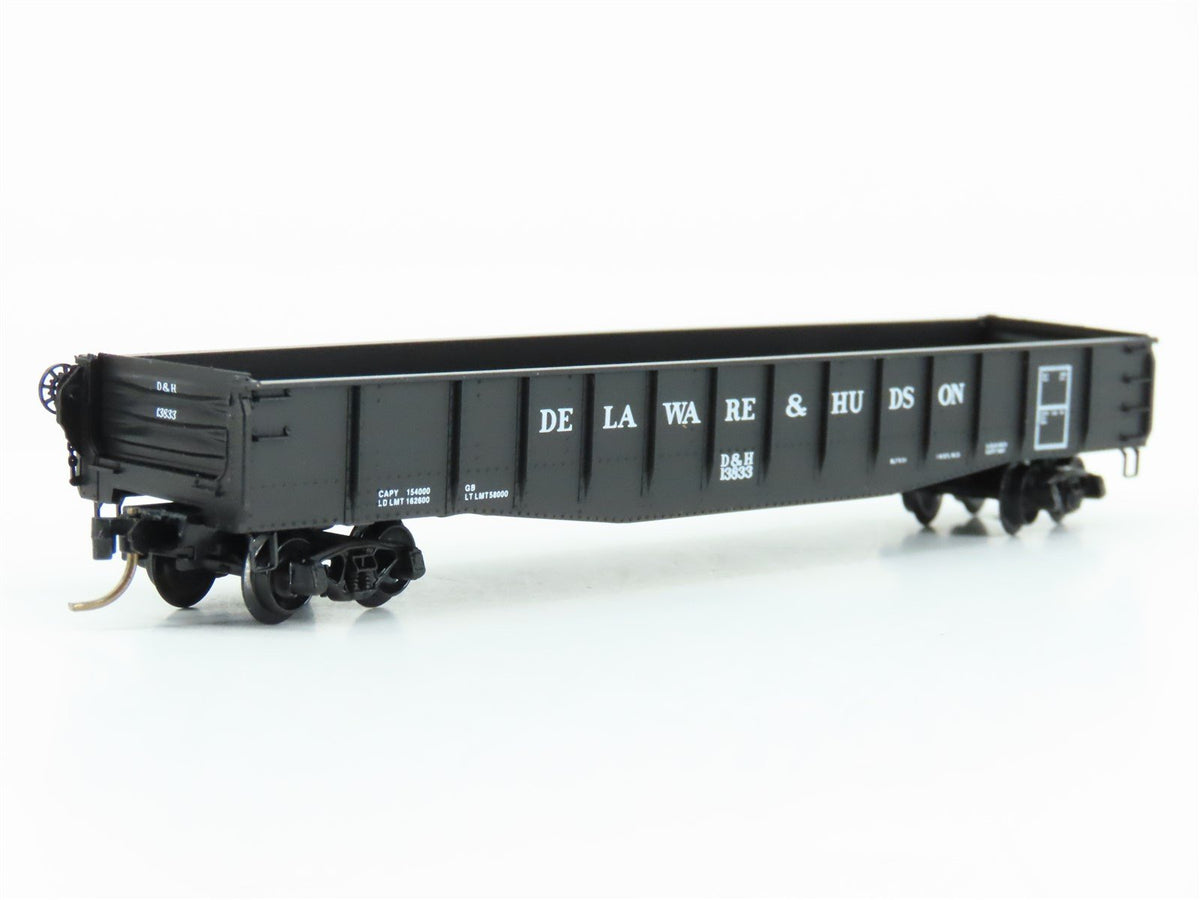 N Scale Micro-Trains MTL 46310 D&amp;H Delaware &amp; Hudson 50&#39; Open Gondola #13833