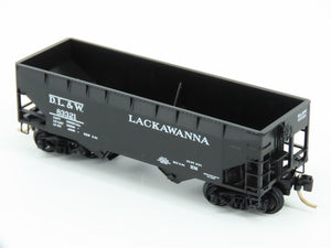 N Scale Micro-Trains MTL 55130 DL&W Lackawanna Railroad 2-Bay Open Hopper #83321