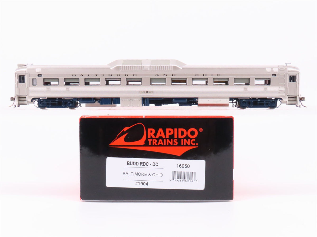 HO Scale Rapido 16050 B&amp;O Baltimore &amp; Ohio Budd RDC Loco #1940 - DCC Ready