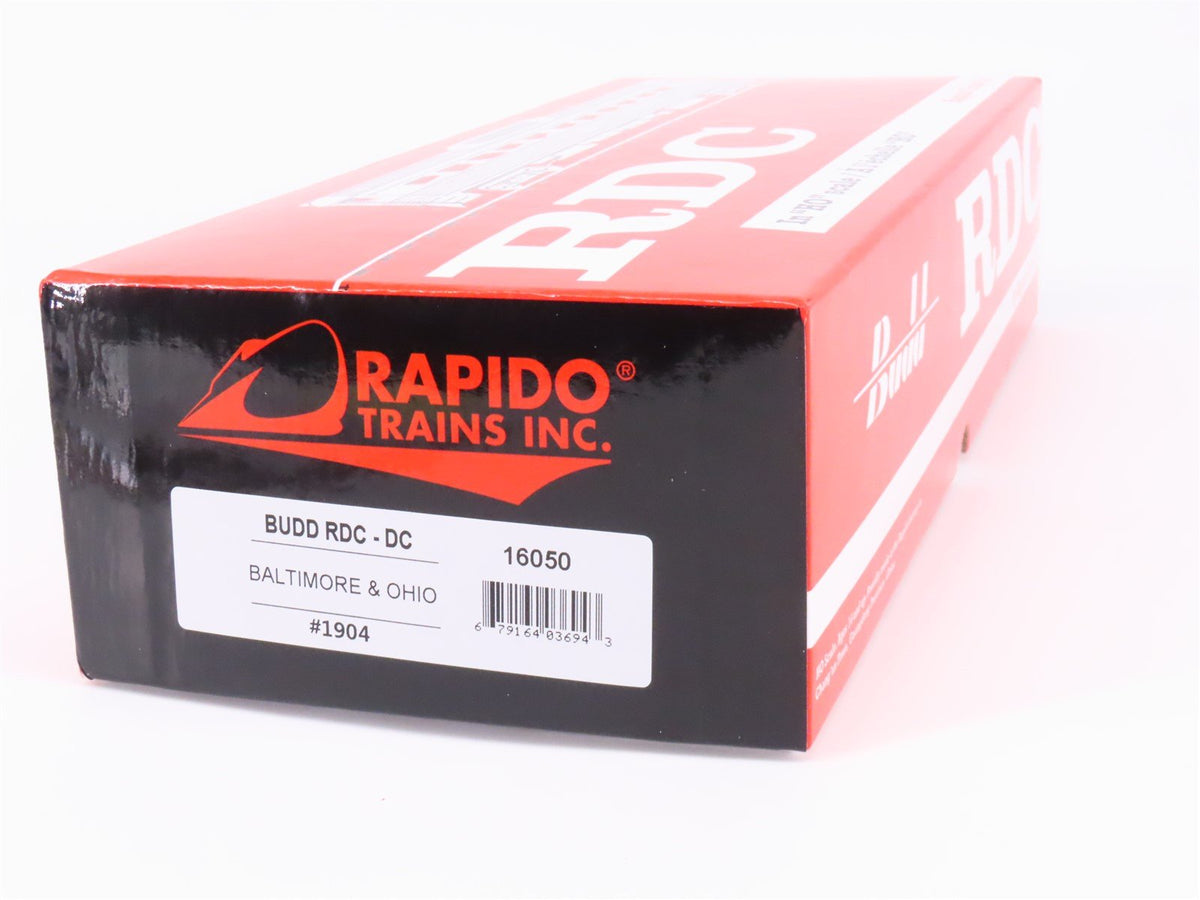 HO Scale Rapido 16050 B&amp;O Baltimore &amp; Ohio Budd RDC Loco #1940 - DCC Ready