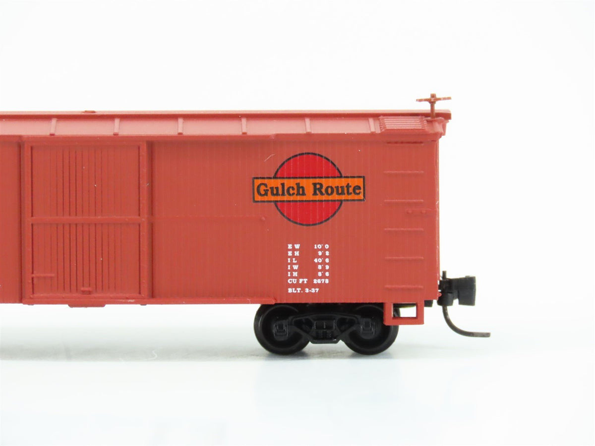 Z Micro-Trains MTL Heritage Collection No 6 GGYV&amp;N Gulch Route Box Car #77569