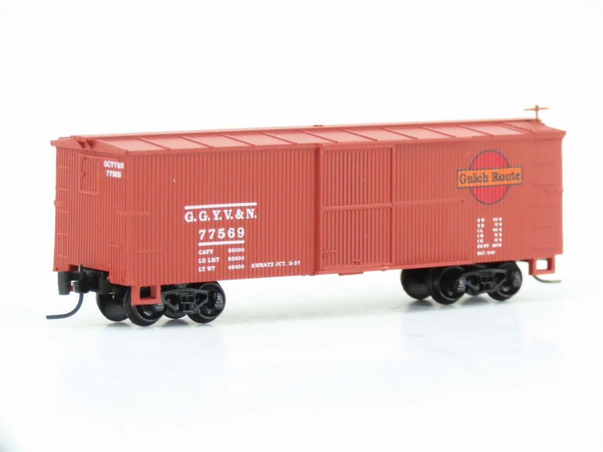 Z Micro-Trains MTL Heritage Collection No 6 GGYV&amp;N Gulch Route Box Car #77569