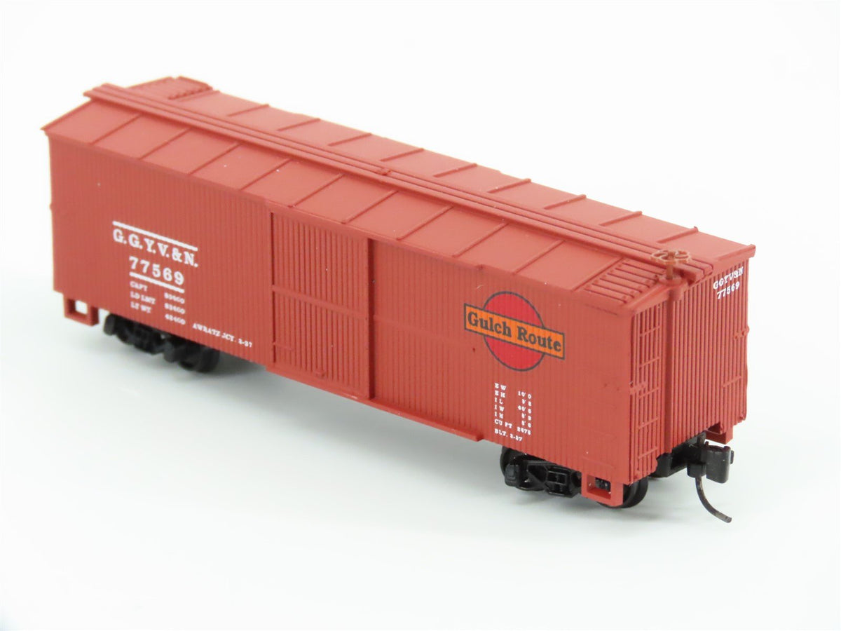 Z Micro-Trains MTL Heritage Collection No 6 GGYV&amp;N Gulch Route Box Car #77569