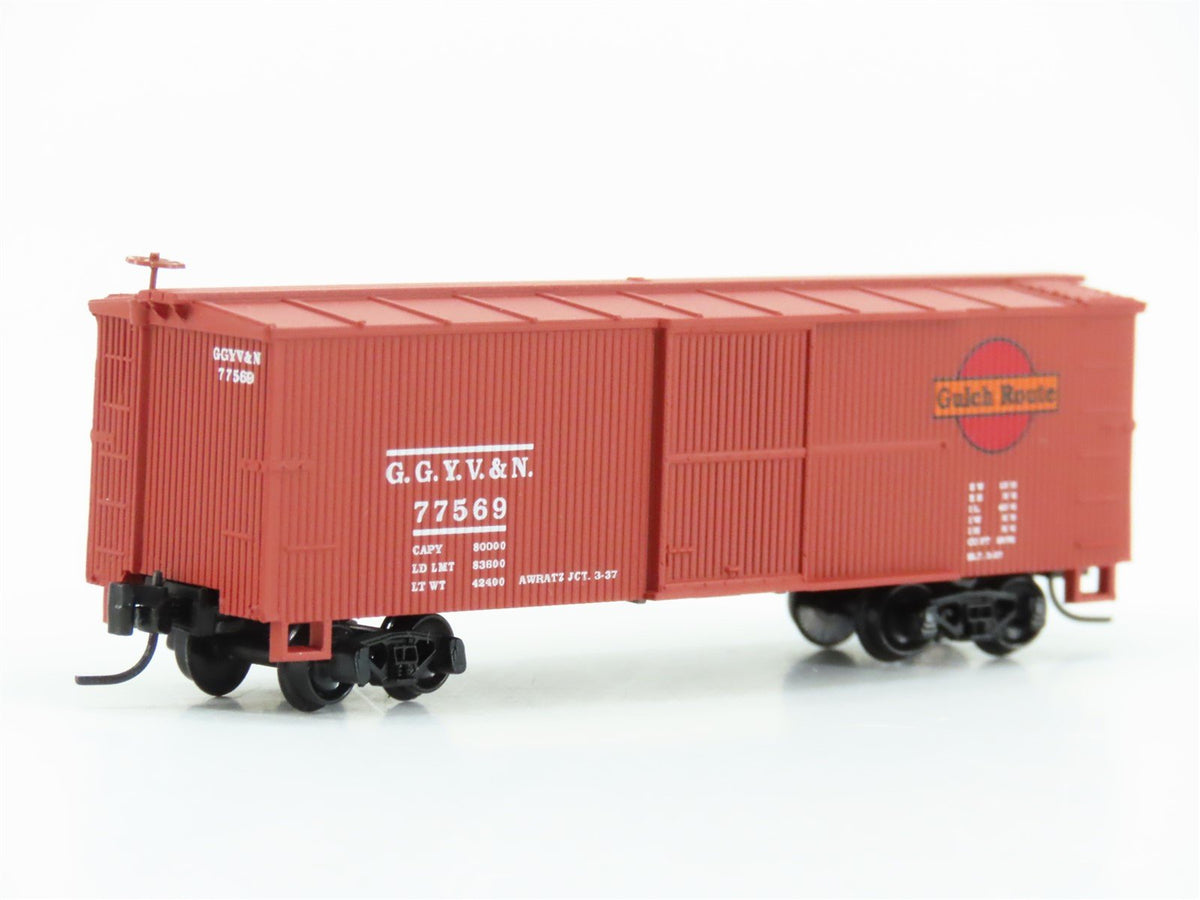 Z Micro-Trains MTL Heritage Collection No 6 GGYV&amp;N Gulch Route Box Car #77569