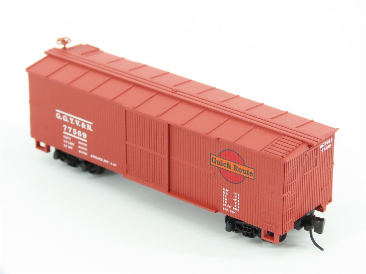 Z Micro-Trains MTL Heritage Collection No 6 GGYV&amp;N Gulch Route Box Car #77569