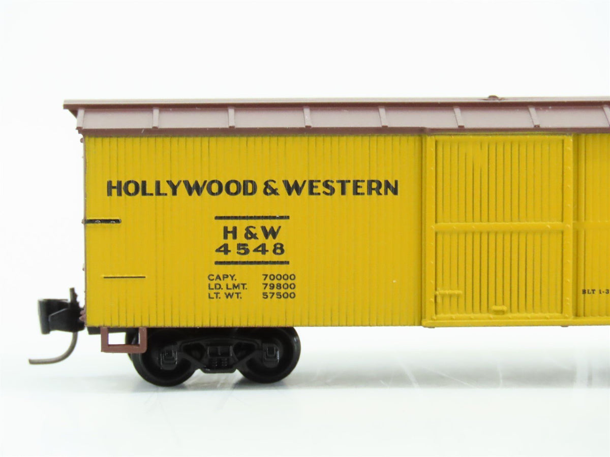 Z Micro-Trains MTL Heritage Collection No 9 H&amp;W Hollywood &amp; Western Box Car 4548