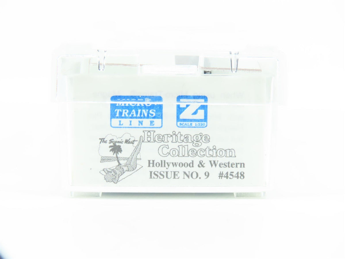 Z Micro-Trains MTL Heritage Collection No 9 H&amp;W Hollywood &amp; Western Box Car 4548