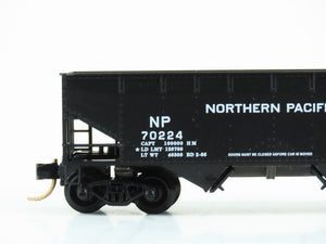 N Scale Micro-Trains MTL 55080 NP Northern Pacific 2-Bay Open Hopper #70224