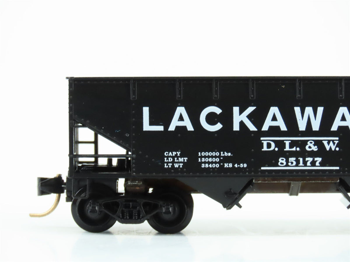 N Scale Micro-Trains MTL 55360 DL&amp;W The Road of Anthracite 2-Bay Hopper #85177