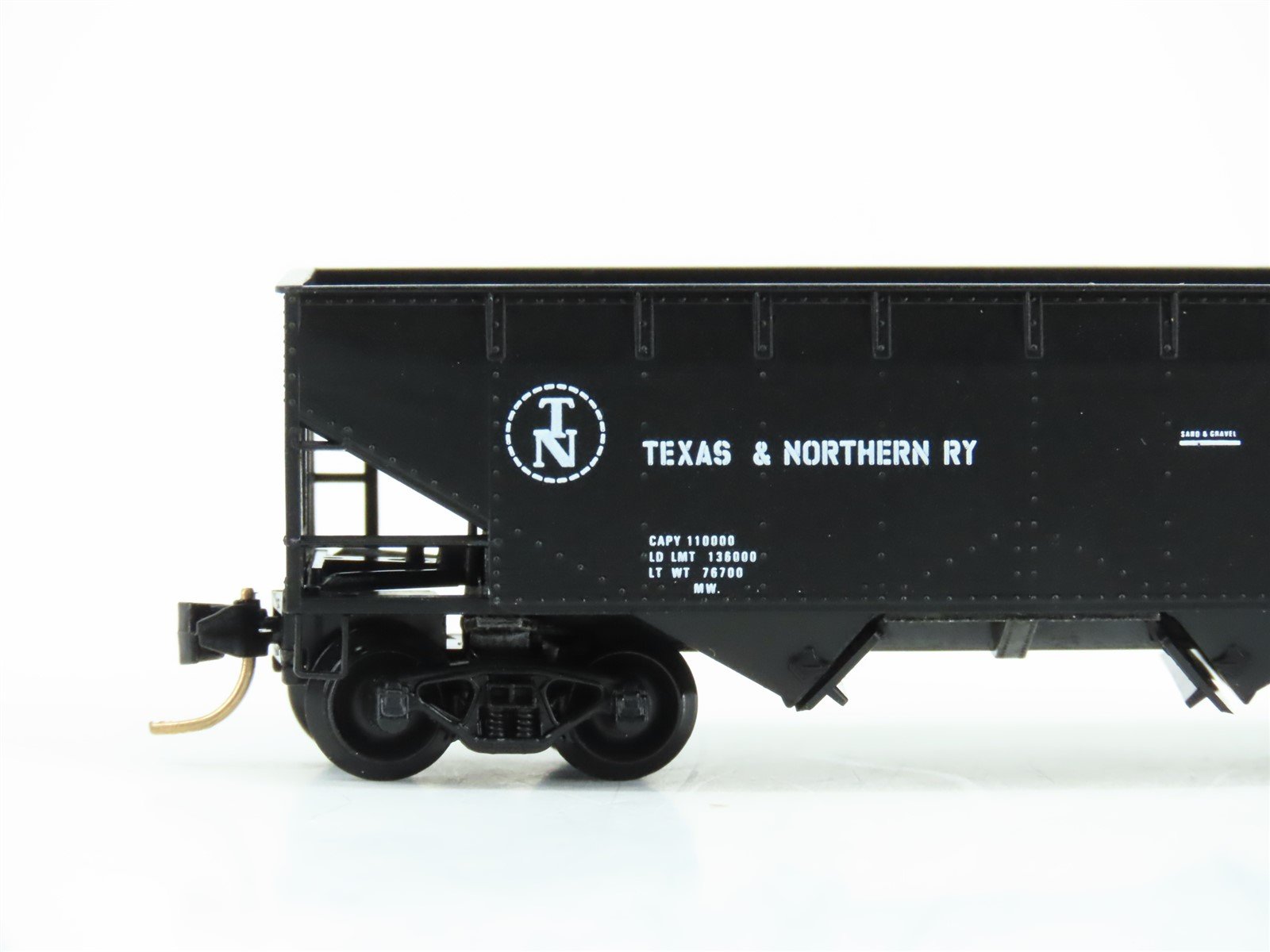 N Scale Micro-Trains MTL 55350 T&N Texas & Northern 2-Bay Open Hopper #108751