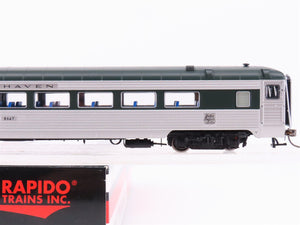 HO Scale Rapido 17205 NH New Haven Coach Passenger Car #8647 w/ Lights