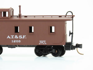 N Scale Micro-Trains MTL 51100 ATSF Santa Fe Railroad 34' Wood Caboose #1203