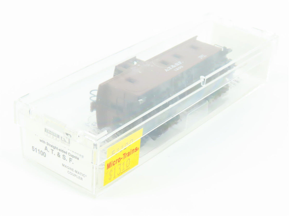 N Scale Micro-Trains MTL 51100 ATSF Santa Fe Railroad 34&#39; Wood Caboose #1203